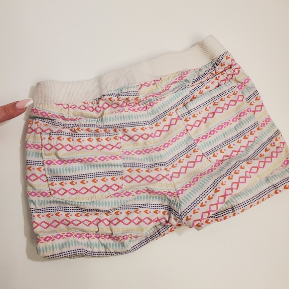 Cherokee Girl's Multi color Tribal Print Shorts - Picture 2 of 5